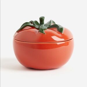 NWT H&M Home Tomato Jar 🍅